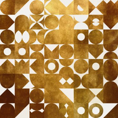 Soyut Geometrik Arkaplan. Optik İllüzyonlu Desen.