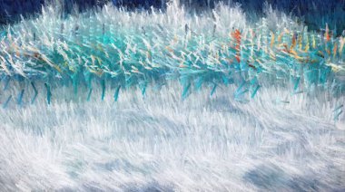 Soyut Geometrik Arkaplan. Optik İllüzyonlu Desen.