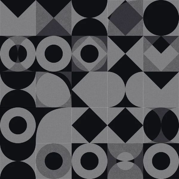 Fundo Geométrico Abstrato Padrão Com Ilusão Óptica — Fotografia de Stock