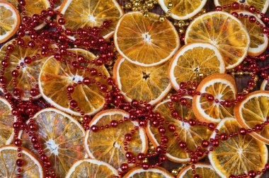 boncuk kurutulmuş portakal