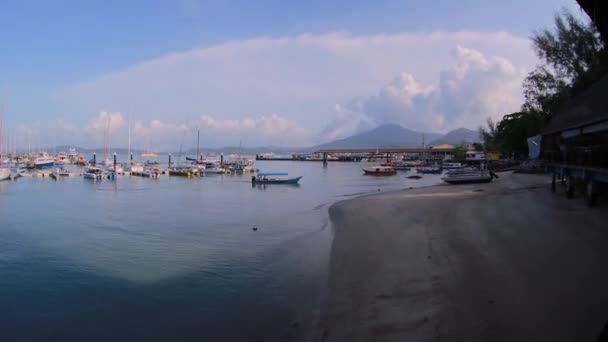 Malaien Langkawi Ansichten Zeitraffer — Stockvideo