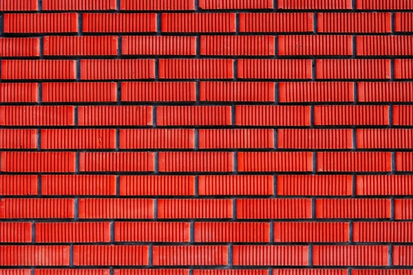 Rote Ziegelwand Eines Gebäudes — Stockfoto