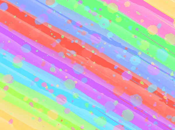 Fırça parmak izleri oluşan renk arka plan vektör çizim