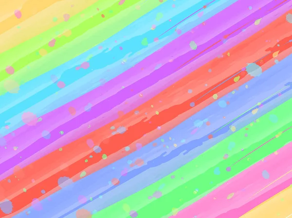 Fırça parmak izleri oluşan renk arka plan vektör çizim