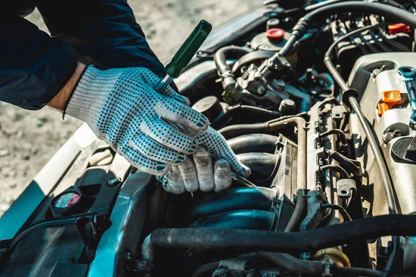 Motor tamiri fotoğraf