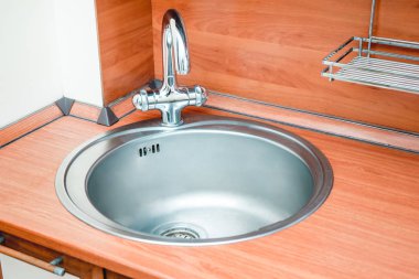 Bir banyo bir lavaboda fotoğraf