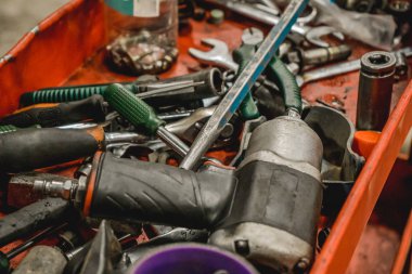 Araba tamir için aracın fotoğraf