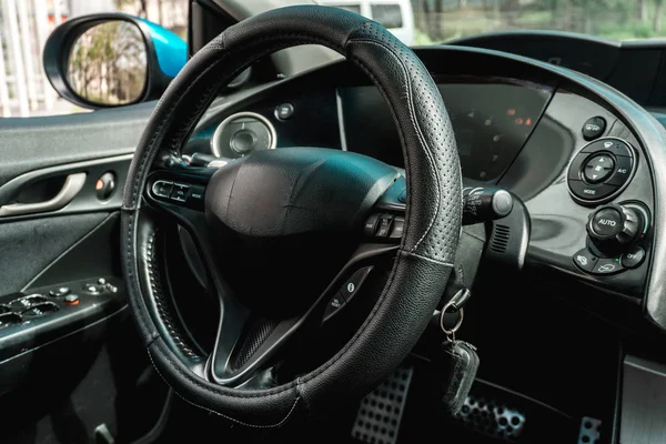 Foto van het dashboard in de auto — Stockfoto