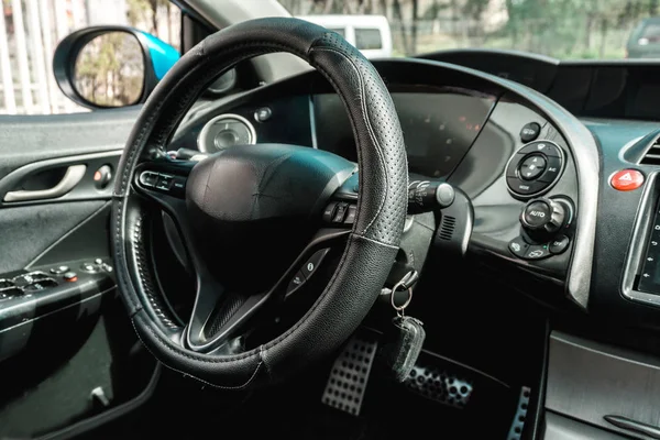 Foto van het dashboard in de auto — Stockfoto