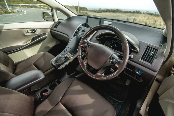 Foto van het dashboard in de auto — Stockfoto
