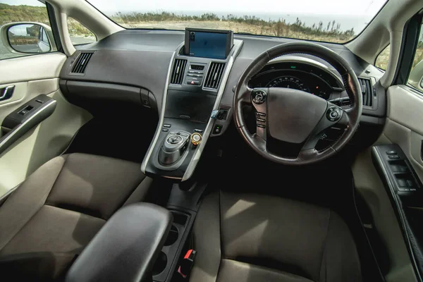 Photo of the dashboard in the car — Stock Photo, Image