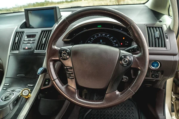 Foto do painel no carro — Fotografia de Stock