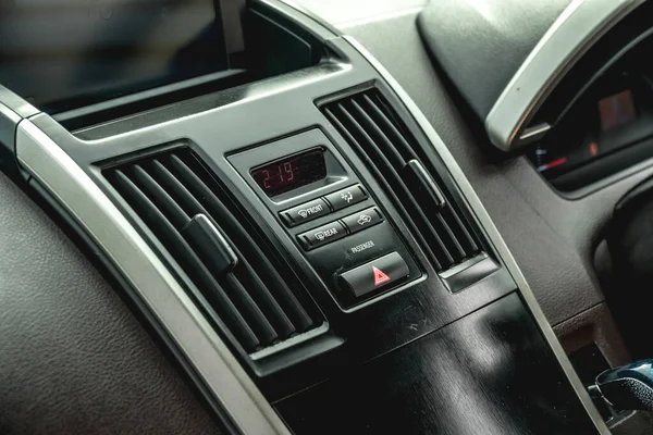 Photo of the dashboard in the car — Stock Photo, Image