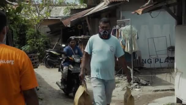 Беноа Фаза Кабупатен Бадунг Бали Индонезия Июля 2020 Года Видео — стоковое видео