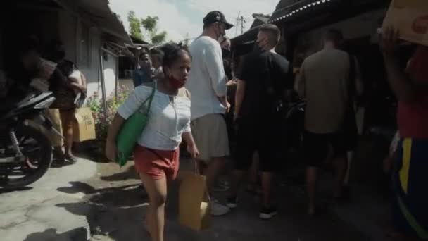 Benoa Kuta Kabupaten Badung Bali Indonesien Juli 2020 Video Liten — Stockvideo