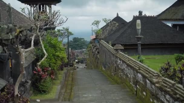 Pampatan Rendang Karangasem Regancy Bali Indonezja Lipca 2020 Wideo Kompleksu — Wideo stockowe