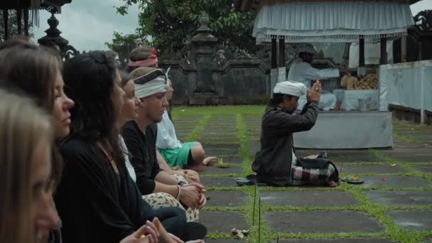 Pampatan Rendang Karangasem Regancy Bali Indonésie Juillet 2020 Vidéo Personnes — Video