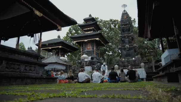 Pampatan Rendang Karangasem Regancy Bali Indonésia Julho 2020 Vídeo Pessoas — Vídeo de Stock