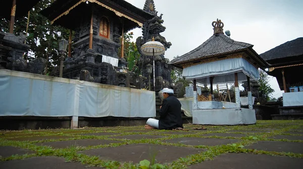 Pampatan Rendang Regancia Karangasem Bali Indonesia Julio 2020 Foto Monje — Foto de Stock