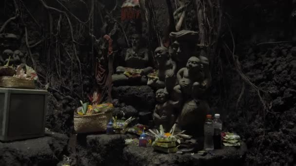 Mawar Punggul Kabupetan Badung Bali Indonesia Luglio 2020 Luogo Religioso — Video Stock