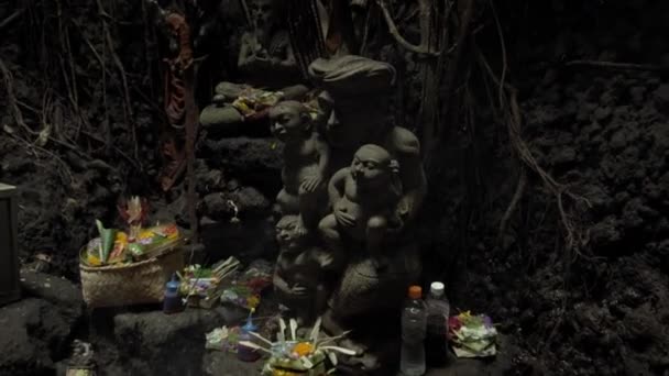 Mawar Punggul Kabupetan Badung Bali Indonesia Липня 2020 Релігійне Місце — стокове відео