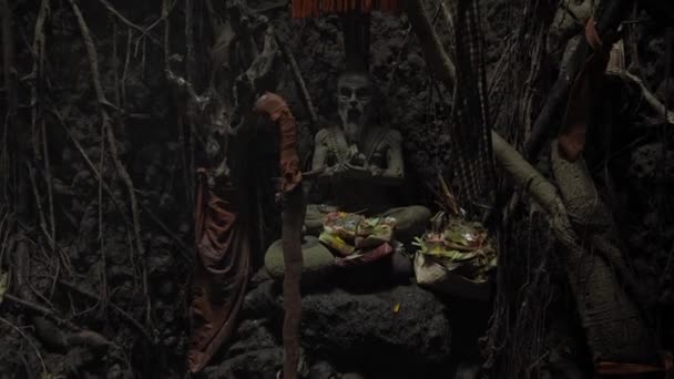 Mawar Punggul Kabupetan Badung Bali Indonésie Juillet 2020 Lieu Religieux — Video