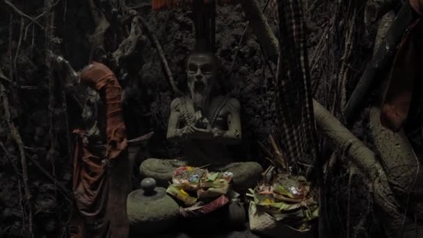 Mawar Punggul Kabupetan Badung Bali Indonesia July 2020 Religious Place — Stock Video