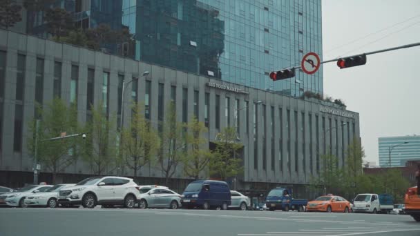 Seoul South Korea Maj 2019 Ulica Centrum Seulu Korei Ludźmi — Wideo stockowe