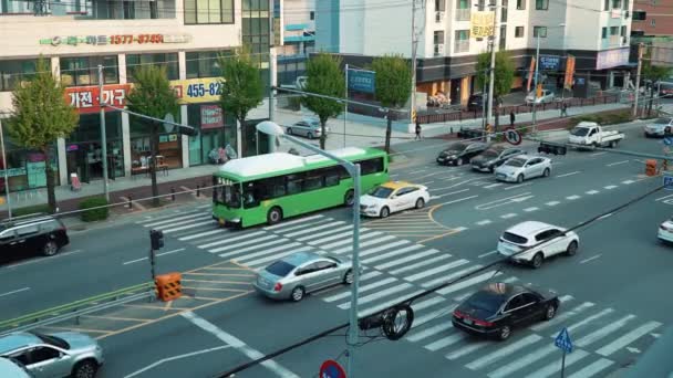 Seúl Corea Del Sur Mayo 2019 Una Calle Centro Seúl — Vídeo de stock