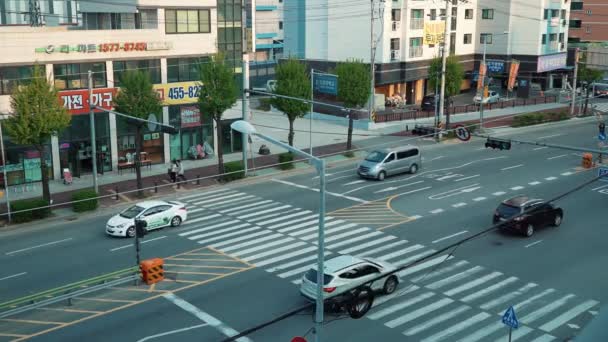 Seúl Corea Del Sur Mayo 2019 Una Calle Centro Seúl — Vídeo de stock