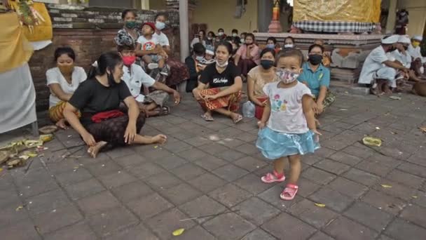 Desa Munggu Mengwi Kabupaten Badung Bali Indonésie Septembre 2020 Petit — Video