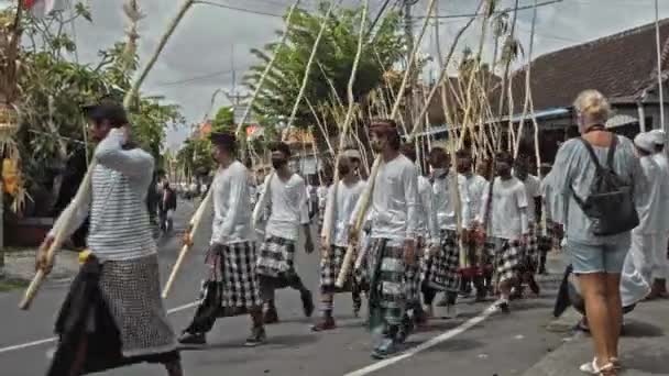Деса Мбаппе Менгви Кабупатен Бадунг Бали Индонезия Сентября 2020 Года — стоковое видео