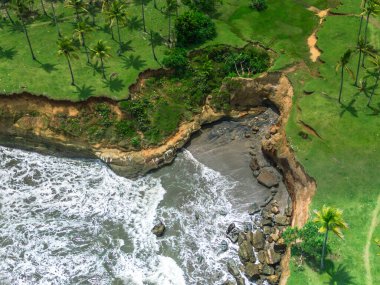 Beautiful morning view indonesia Panorama Landscape paddy fields with beauty color and sky natural light