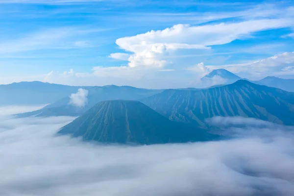 Indonezja Wyspa Java Dzień Dobry Parku Narodowym Bromo Tengger Semeru — Zdjęcie stockowe