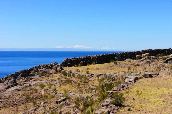 Taquile Island Lake Titicaca Peru — Stock Photo, Image