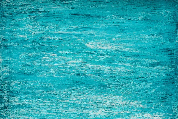 Parlak orta ton heterojen turkuaz arka plan ile çizgiler Akuamarin ve beyaz, doğal ahşap doku.
