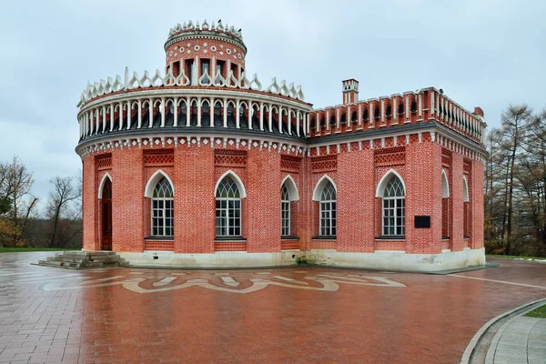 Moscow Russia Tsaritsyno November 2018 Third Cavalry Corps Palace Park — Stock Photo, Image