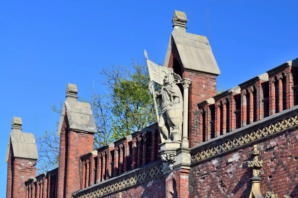 Puerta Friedland Fortificaciones Koenigsberg Neogótico Del Siglo Xix Kaliningrado Koenigsberg — Foto de Stock