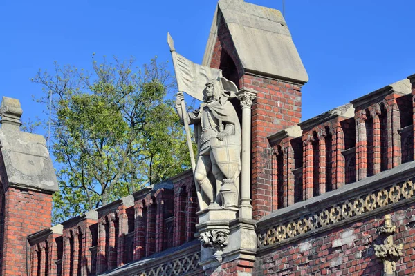 Friedland gate, neugotische Festung aus dem 19. Jahrhundert. kaliningrad, kaliningrad, königsberg vor 1946, russland — Stockfoto