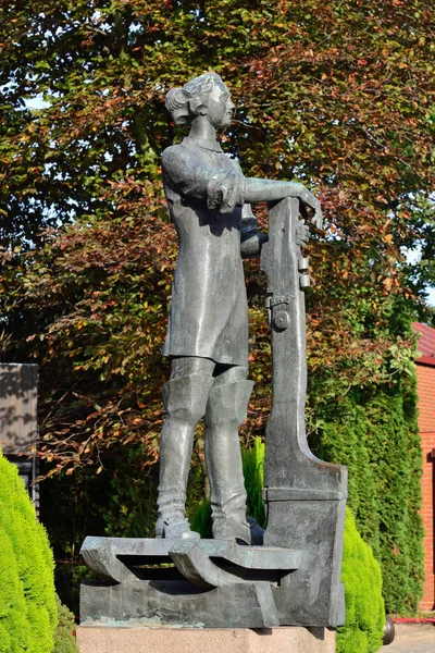 Kaliningrad Ryssland September 2020 Monument Över Peter Den Store Kejsare — Stockfoto