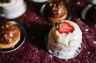 Assorti düğün tatil tatlılar tatlı tablo 