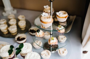 Assorti düğün tatil tatlılar tatlı tablo 