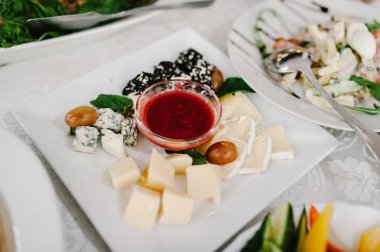 tatil tablo meze peynir, düğün Ziyafet snacks 