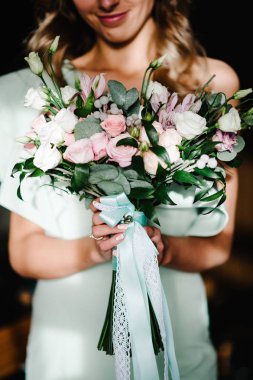 gelin düğün buket holding