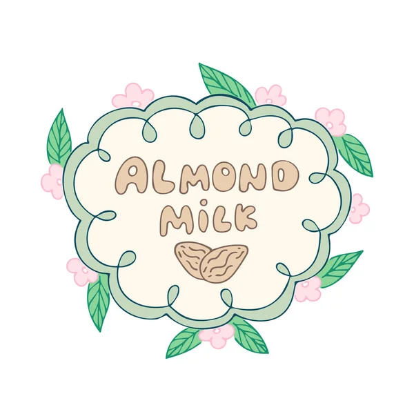ᐈ Almond milk drawing stock vectors, Royalty Free almond milk