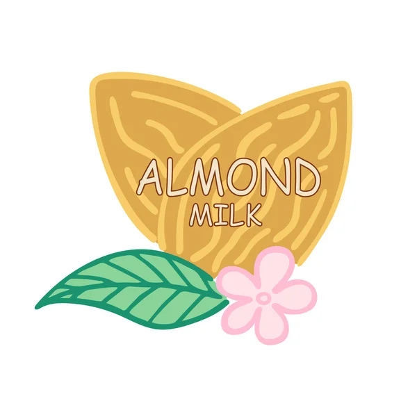 ᐈ Almond milk drawing stock vectors, Royalty Free almond milk