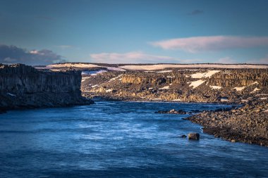 Selfoss şelale-06 Mayıs 2018: şelale peyzaj Selfoss, İzlanda
