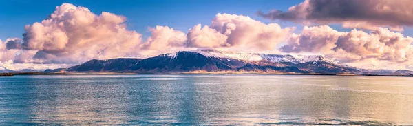 Рейк Явік Травня 2018 Панорама Ландшафту Навколо Рейк Явік Ісландія — стокове фото