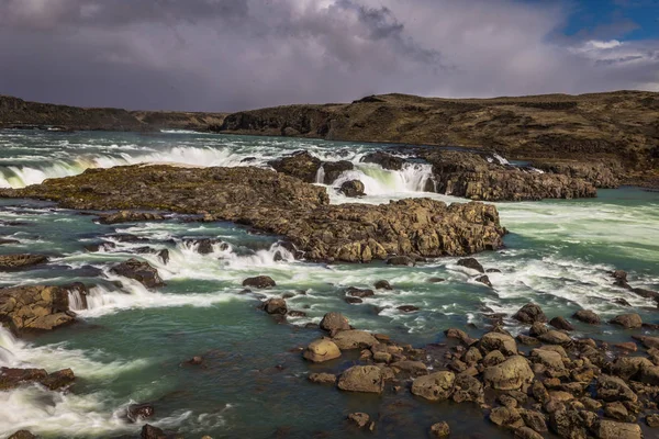 Urridafoss Mai 2018 Urridafoss Wasserfall Island — Stockfoto