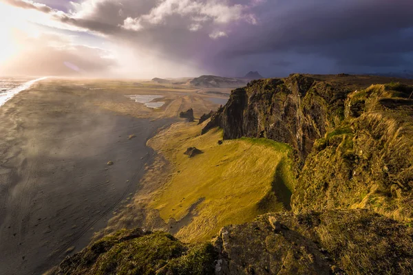 Dyrholaey Května 2018 Dyrholaey Island — Stock fotografie